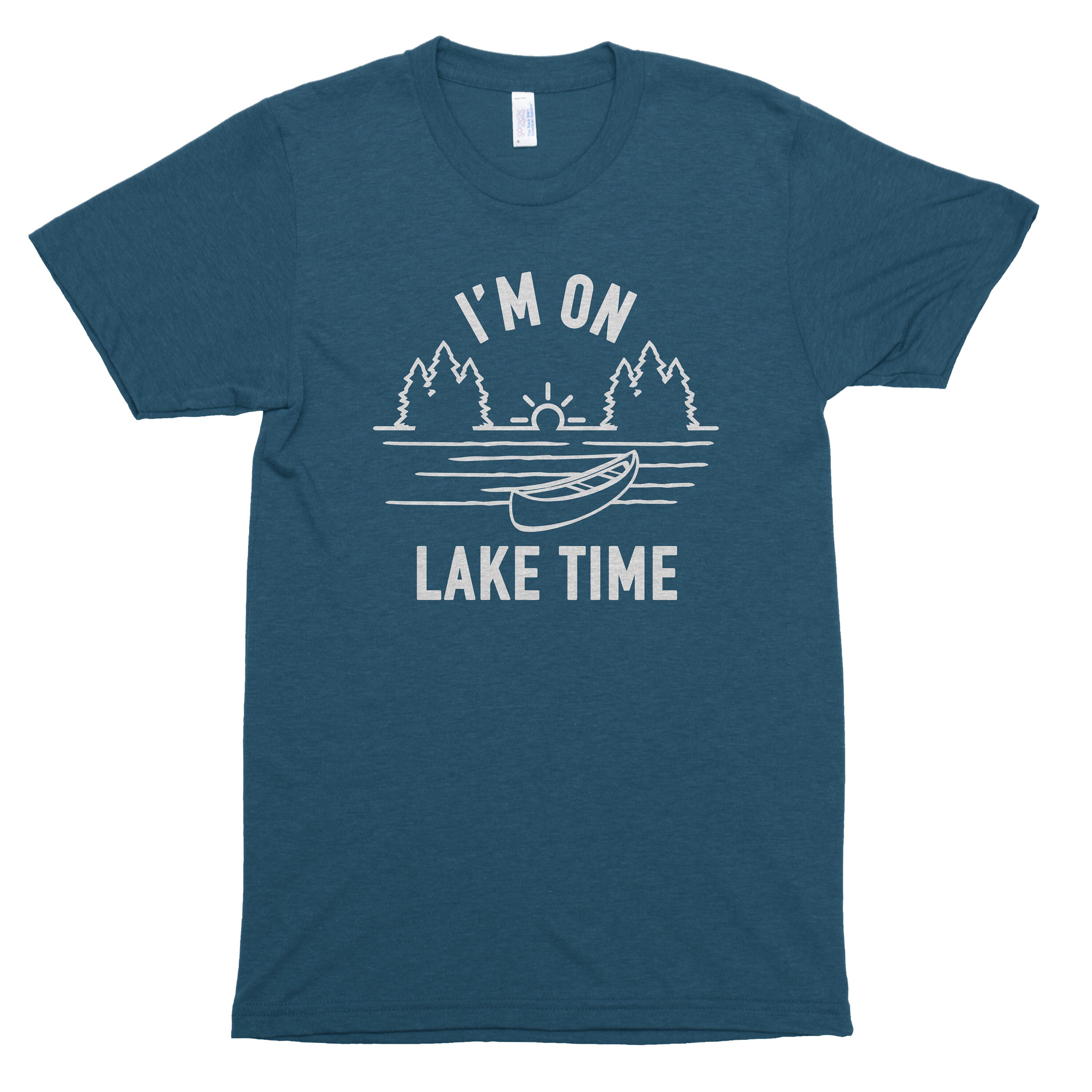 On　CHARACTER　】　【　Tシャツ　LICENSED　タイム　Tee　Time　Im　Lake　Green-