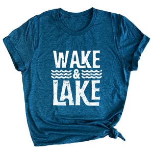 Lake Day T-shirt Wake & Lake Shirt Funny Boating Shirts - Etsy