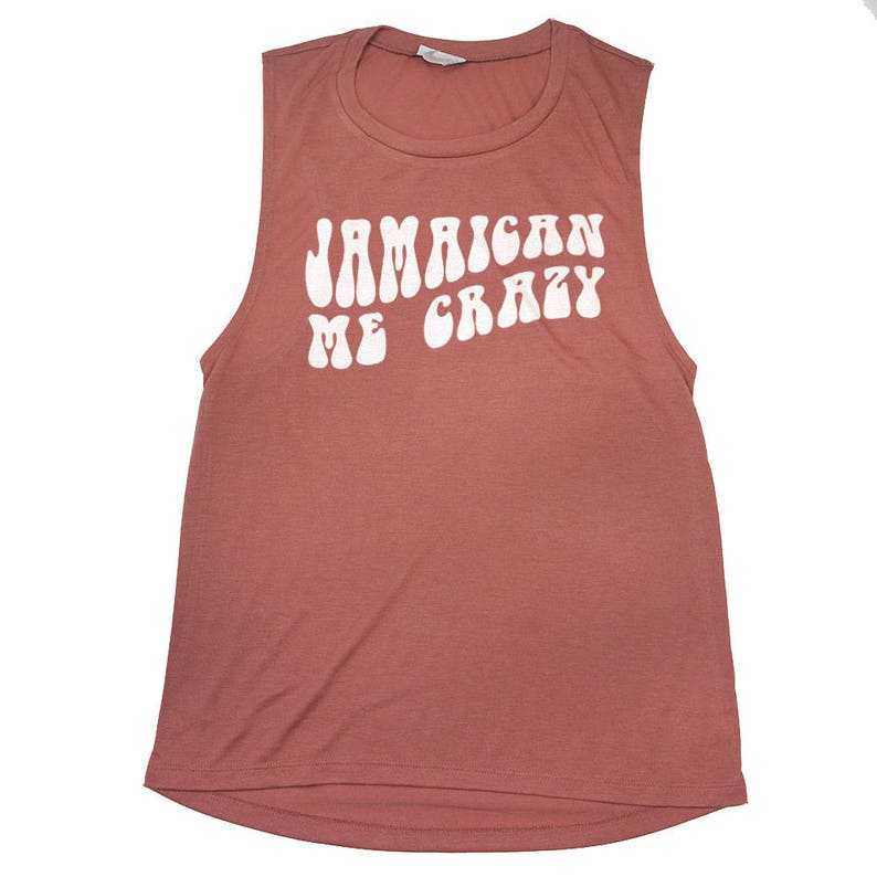 Jamaican Me Crazy Jamaica Vacation Shirt Women's Muscle - Etsy