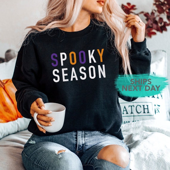 Cute Halloween Sweaters Spooky Season 