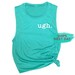 Ugh Muscle Tank - Funny Fitness Tank - Gym Shirts for Women - Workout Tops - Running Muscle Tank