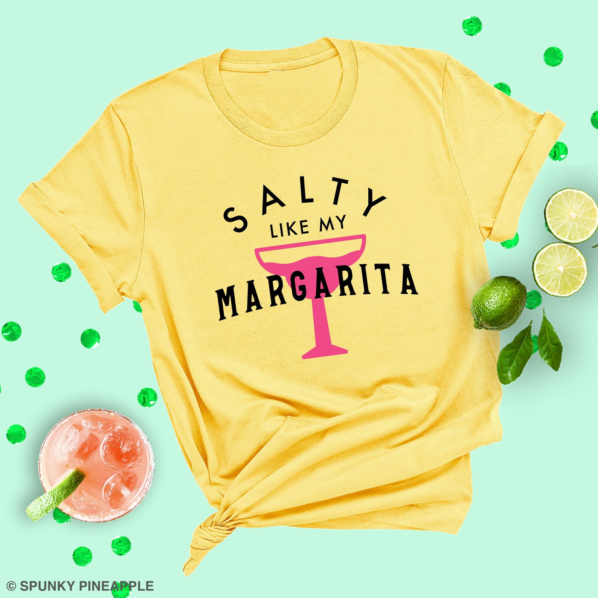 Salty Like My Margarita Shirt Cinco de Mayo Shirt for Women Etsy