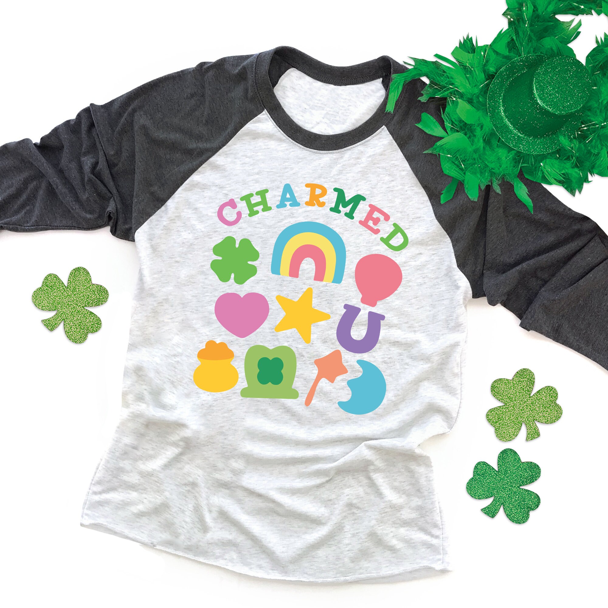 トップス theredthread S print tops charm THEREDTHREAD / ザレッドスレッド】S print tops charm