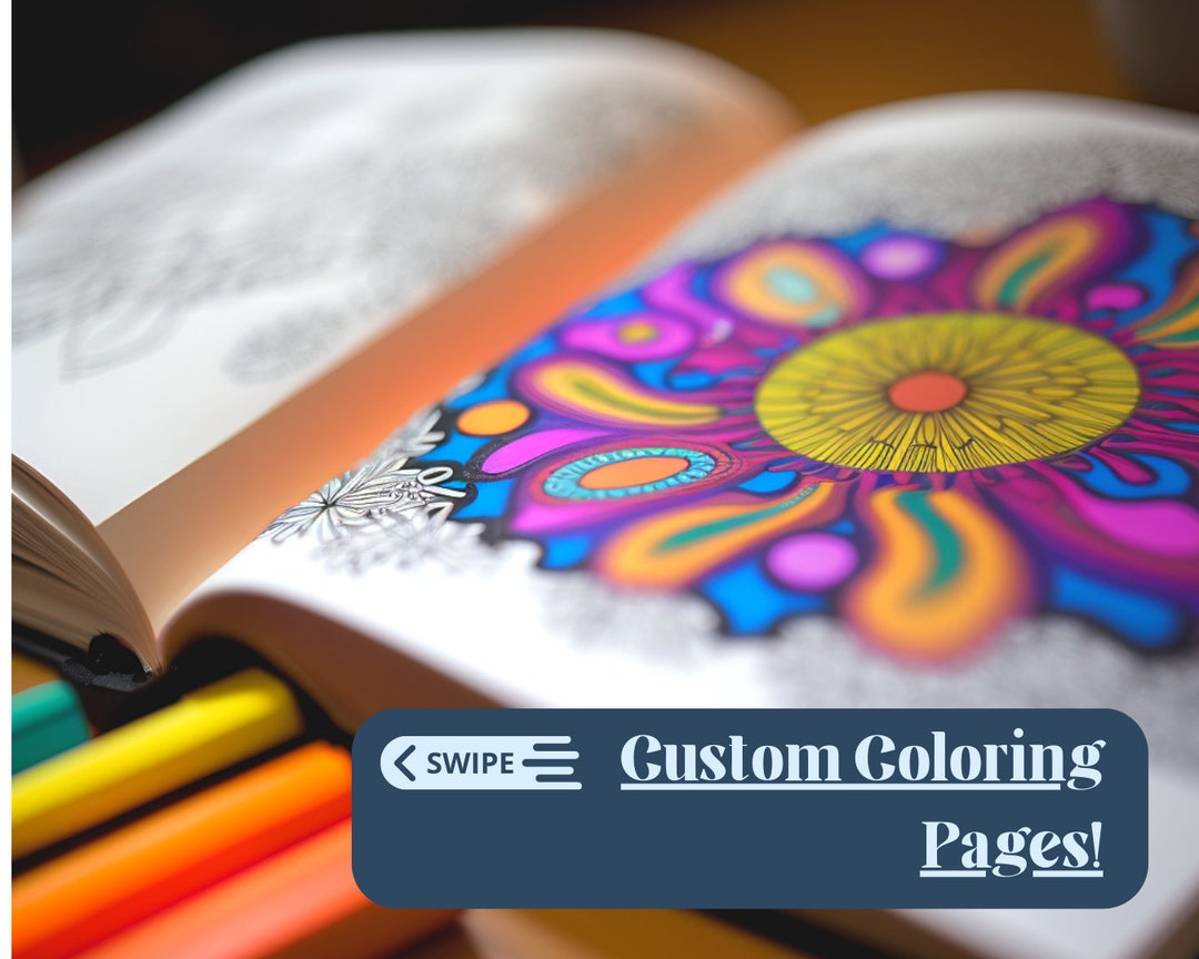 Custom Coloring Pages Custom Coloring Book Coloring Pages for Kids
