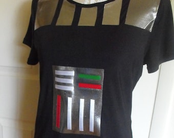 Women's Darth Vadre inspired running costume