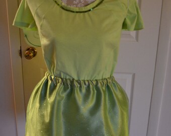 Tinker Bell Pixie Theme Running Costume