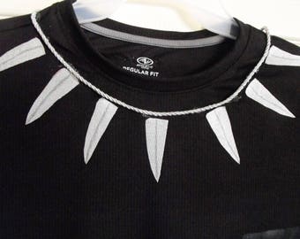 men's panther inspired running shirt