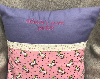 Secret pocket pillow | Etsy Secret pocket pillow | Etsy