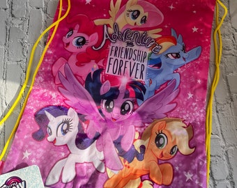 Offical My little  Pony   drawstring bag, personalised with embroidered name