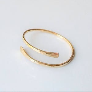 Bypass Silver Stacking Ring, Dainty Skinny Ring, Gold Skinny Minimalist Ring, Gold Filled Ring, Sold As One Ring. image 4