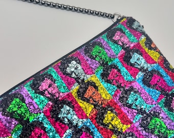 Harry Styles Glitter Clutch
