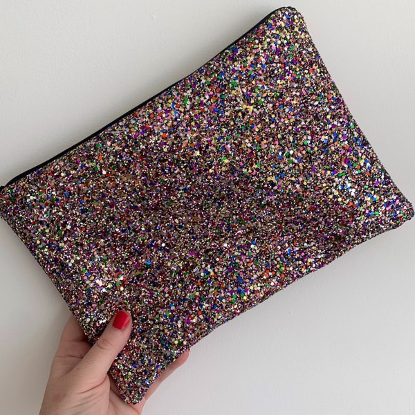 Sparkly Clutch Bag - Etsy