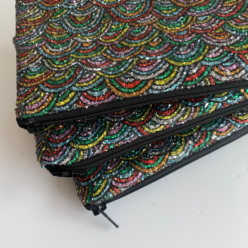 Blue Plush Rainbow Bag yv30548