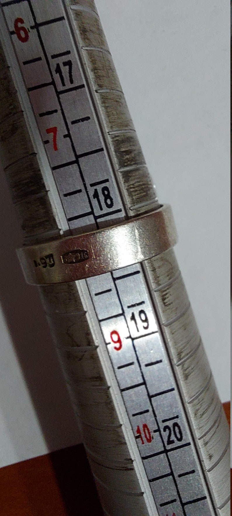 RING SILVER USSR 916