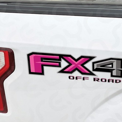 Pink F150 Sticker FX4 off Road Decals Truck Stickers HOT PINK Fits Ford F150 - Etsy