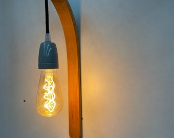 Lampada ad arco, lampada da parete, senza lampadina