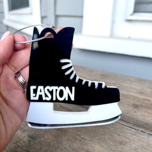 Hockey Bag Tag | Personalized Bag Tag | Hockey Keychain | Hockey Gift | Gift for Boy | Gift for Girl | Stocking Stuffer