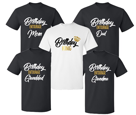 birthday entourage shirt ideas