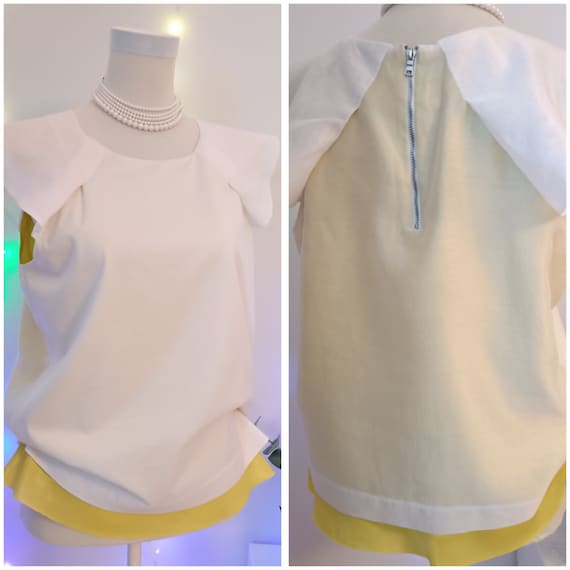 Max Mara top shirt MAX & Co blouse Light sleevele… - image 1