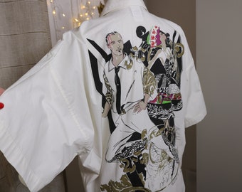 ヴェルサーチ X H&M レア レオパード ボンバー ジャケット