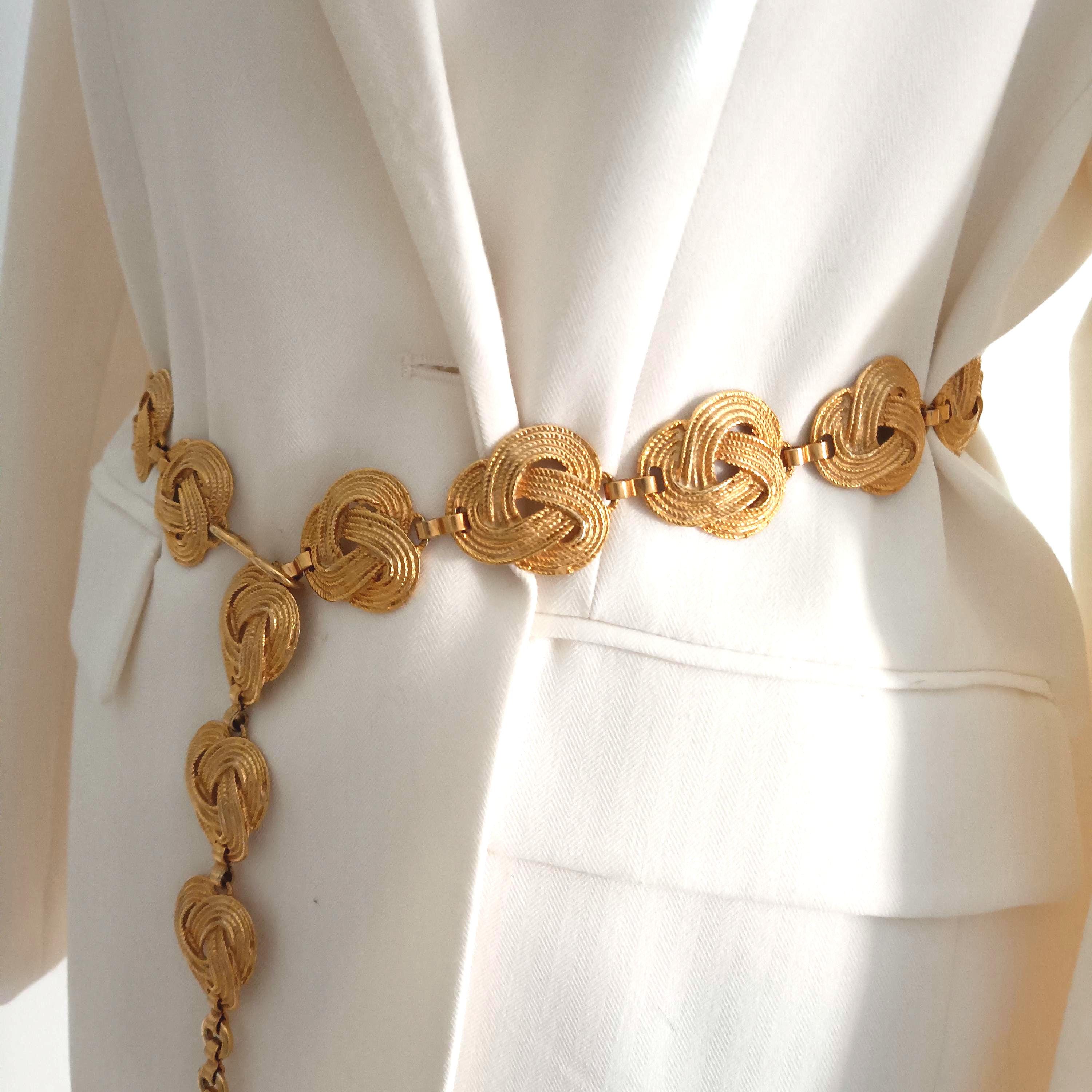 Cintura Larga Vintage In Ecopelle Per Donna - Decorazione Vestiti - Elastica Con Fibbia Metallo - Girovita 68-85 Cm - Foto 8