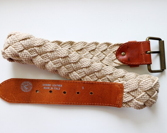 Vivienne Westwood belt signed vintage belt leather