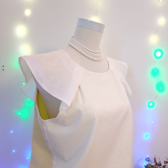 Max Mara top shirt MAX & Co blouse Light sleevele… - image 10