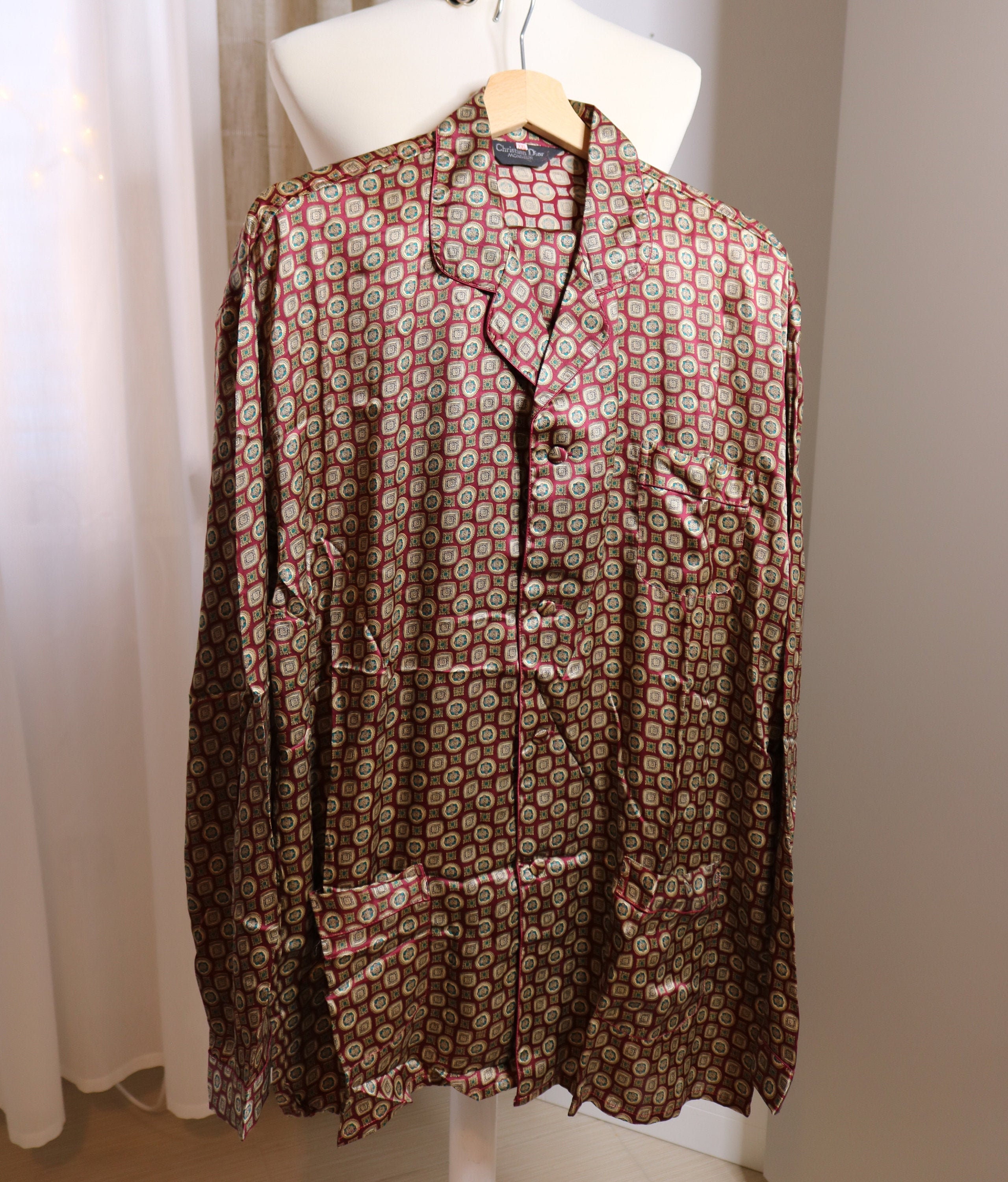 Dior Silk Pajama Set Dior Silk Pyjamas