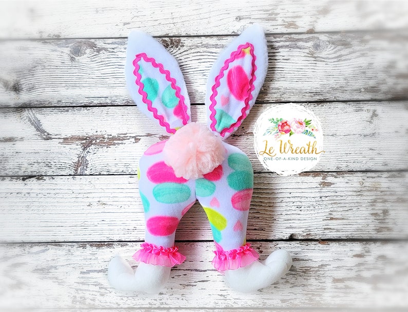 Easter Bunny Butt Tutorial, Bunny Butt Wreath Attachment DIY, Bunny ...