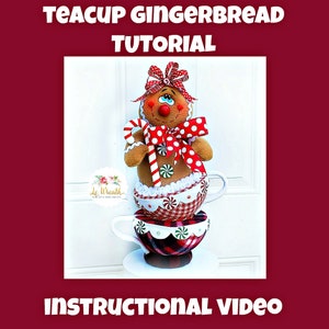 Hoe maak je een peperkoekontwerp, peperkoekpop, instructievideo, stap voor stap video peperkoek, kransbijlagen
