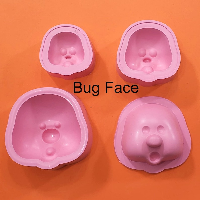 Moldes 3D para muñecas de espuma, fabricación de muñecas Foami, Termoformas, moldes de escultura, moldes de muñecas, suministros de arte Foami Bug Face