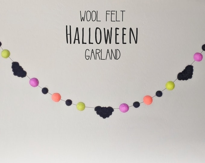 Halloween Garland - Halloween Bat Garland