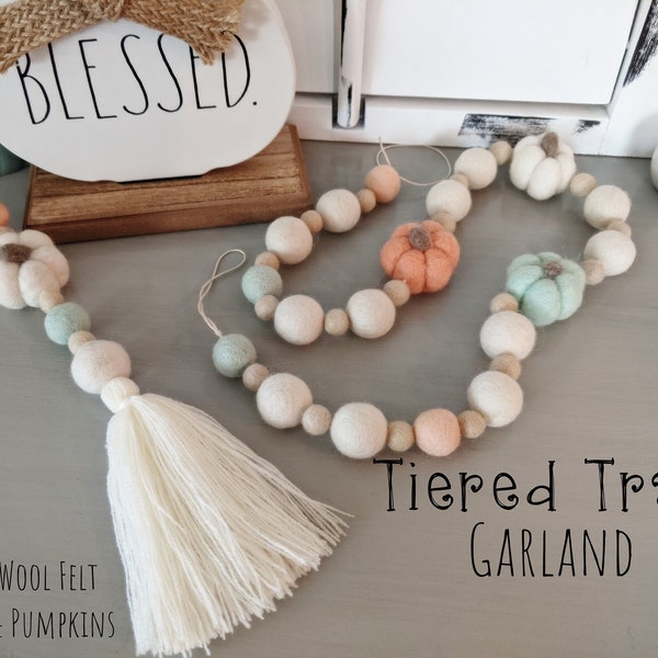 Tiered Tray Garland Etsy