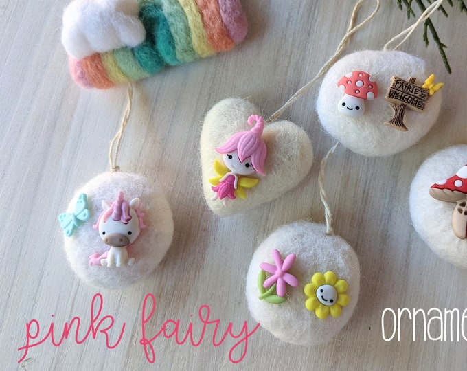 Whimsical Christmas Ornament: Fairy Ornaments