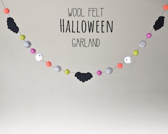 Halloween Garland - Halloween Bat Garland