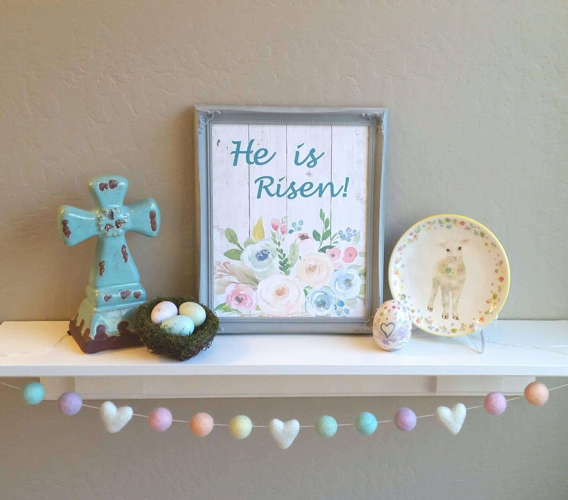 Baby Shower Decorations, Easter Decorations, Nursery Decor, Pastel