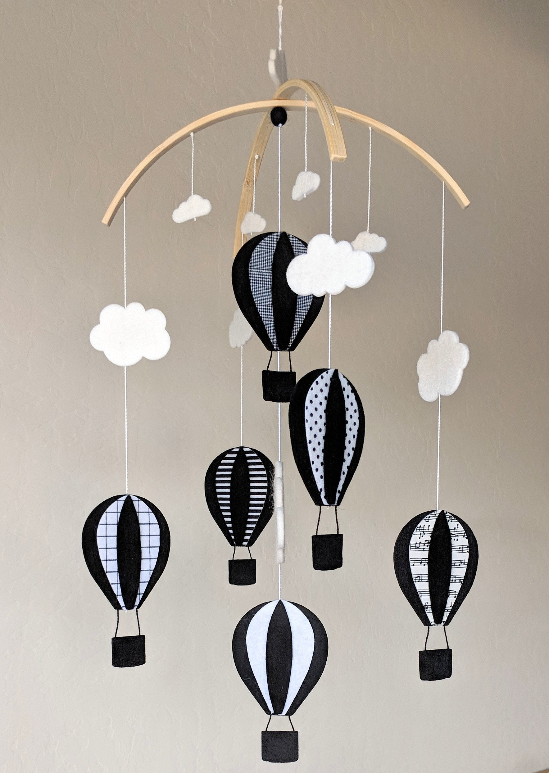 high contrast baby mobile