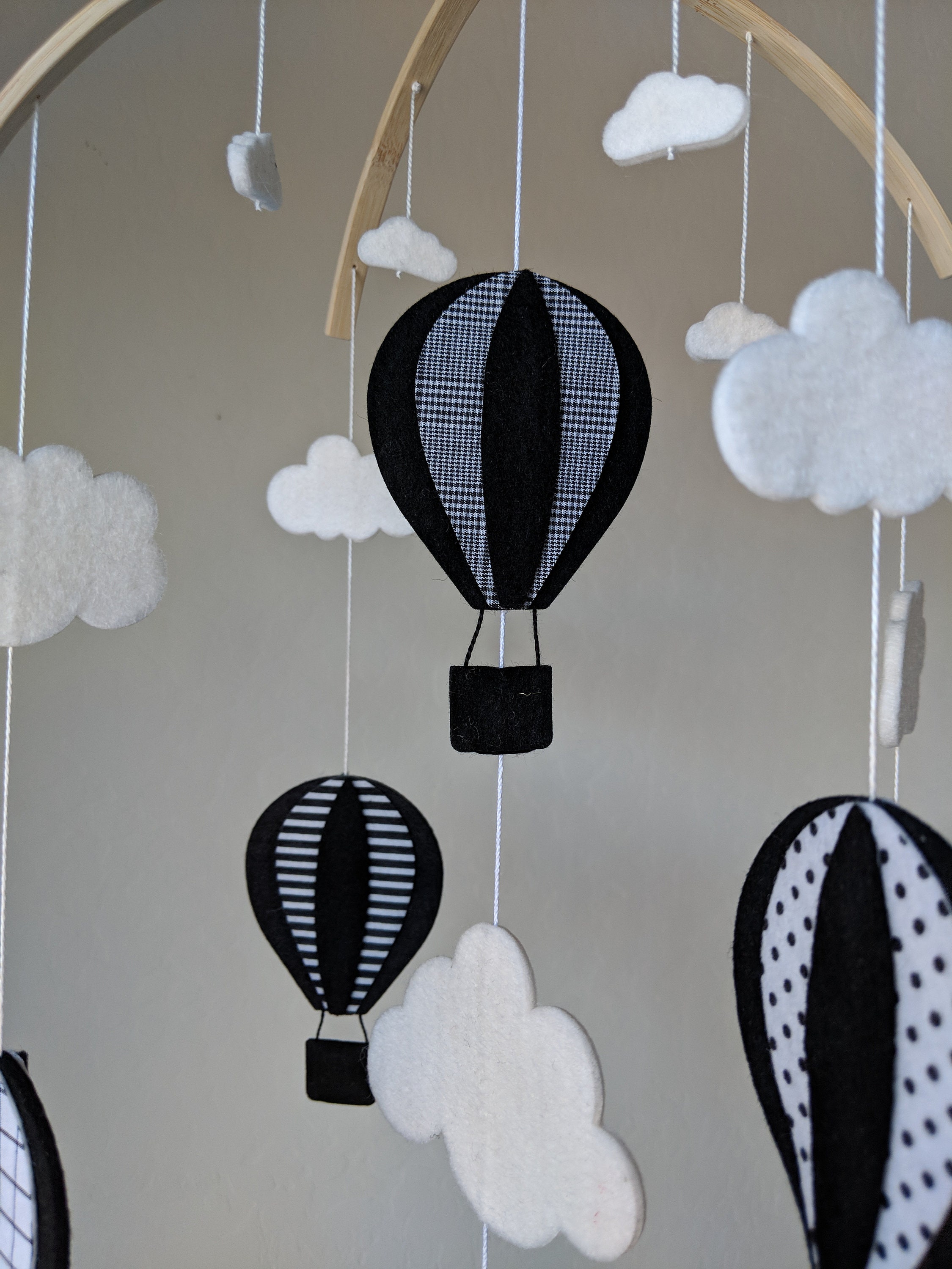 high contrast baby mobile