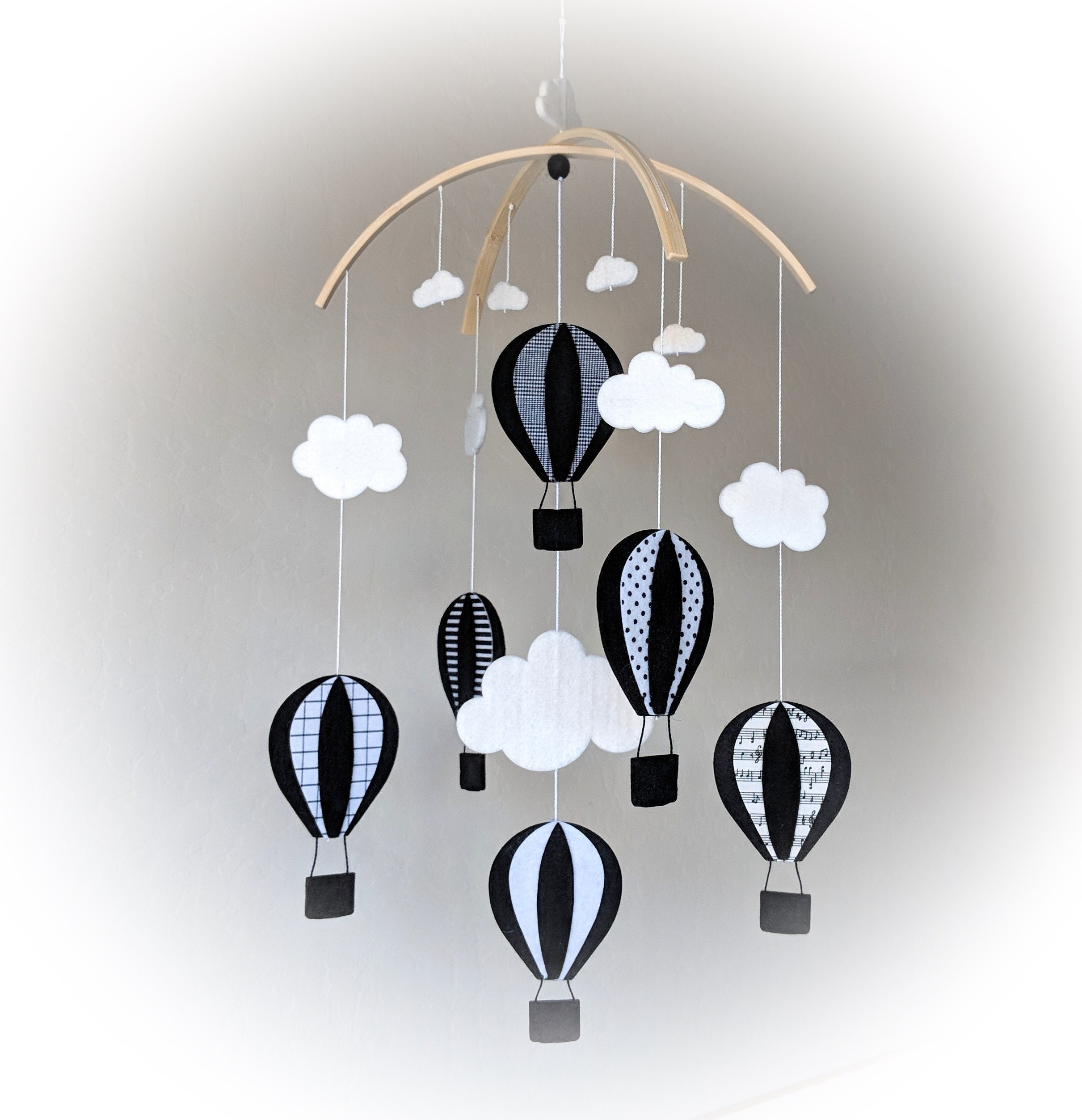 high contrast baby mobile