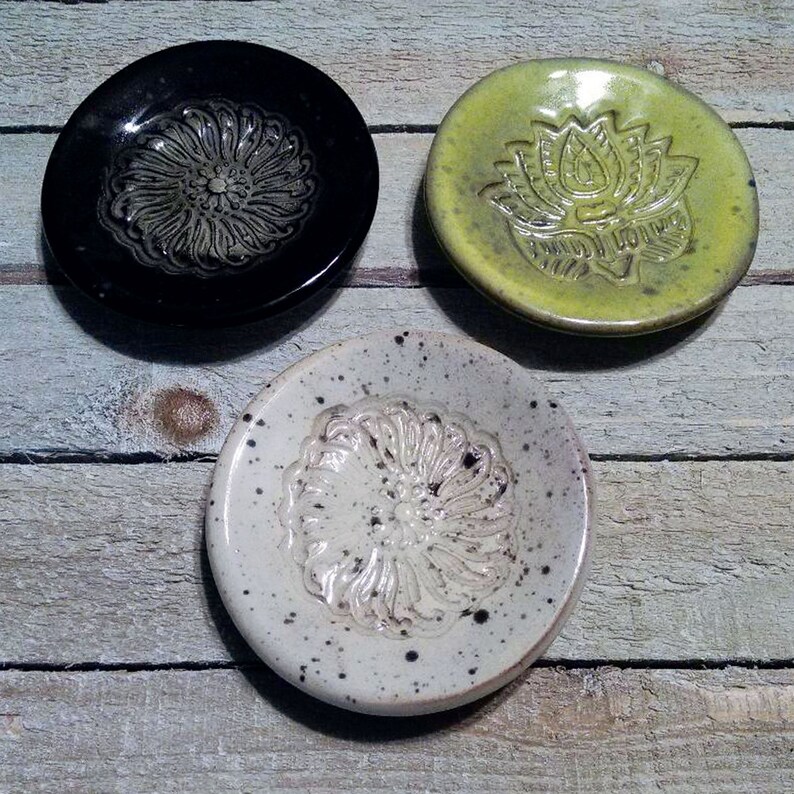 Ring Dish Nature Inspired Christmas Gifts Floral Pottery Native