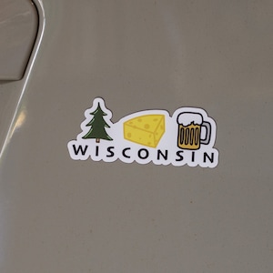Imán de Wisconsin / Imán para automóvil