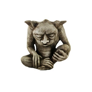 Emmett Gargoyle Statue: Handcrafted Concrete Garden Decor