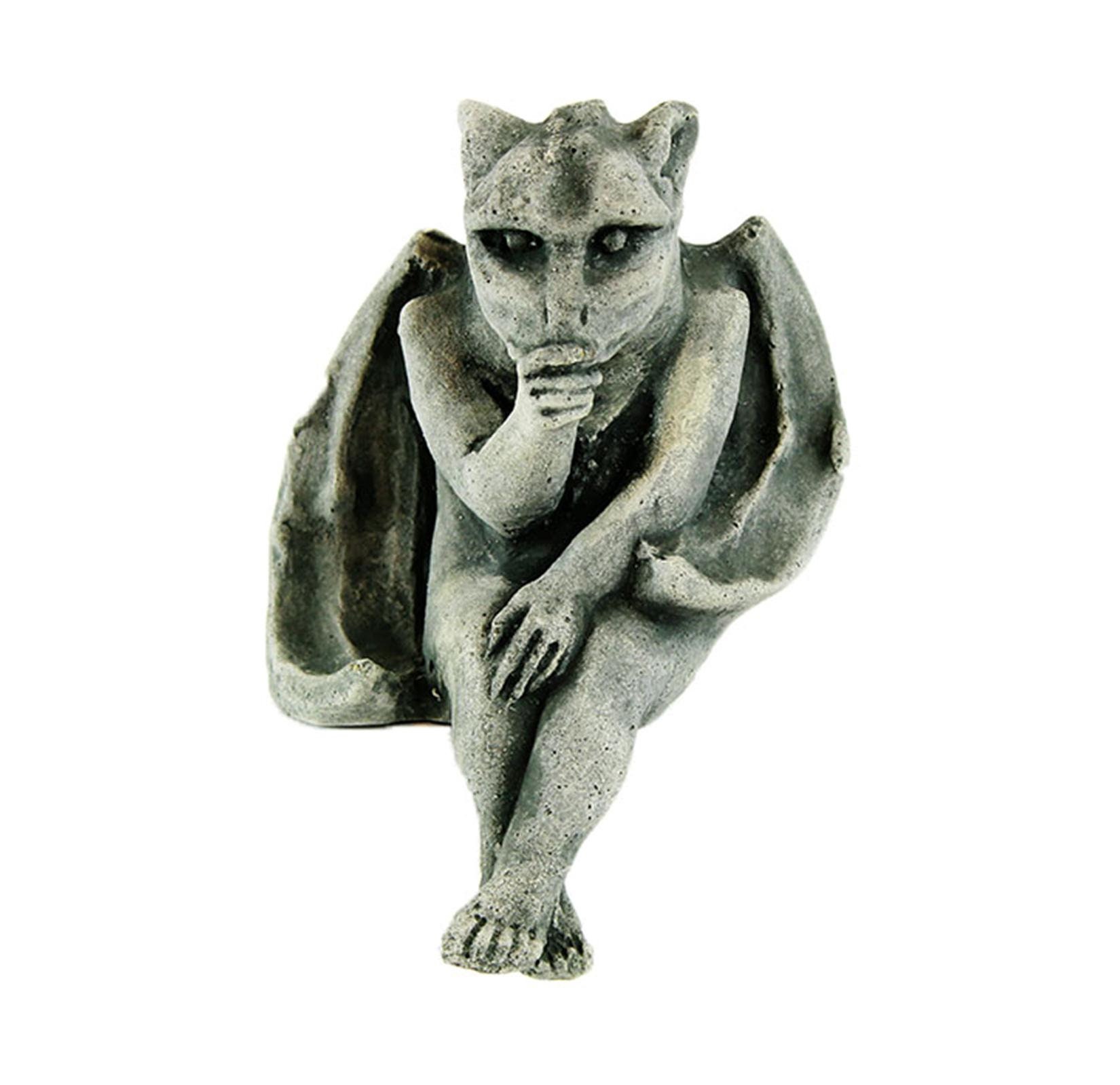 Gargoyle Statue Igor Cement Gargoyles Concrete Gothic European Garden