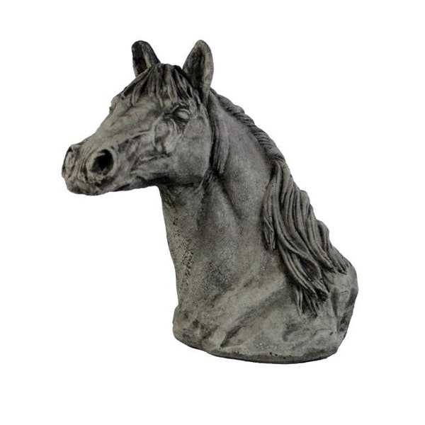 Concrete Horse Statue Etsy