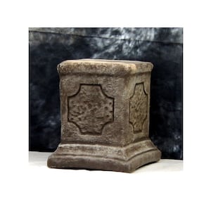 Squared Concrete Pedestal Garden Statue Pedestal European Sculpture pillar Column Pedestal