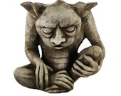 Gargoyle Statue Emmett Concrete Statue Cement Igor French Gargoyle Sculpture Garden Cast stone European Figure Garden Statue Art Decor