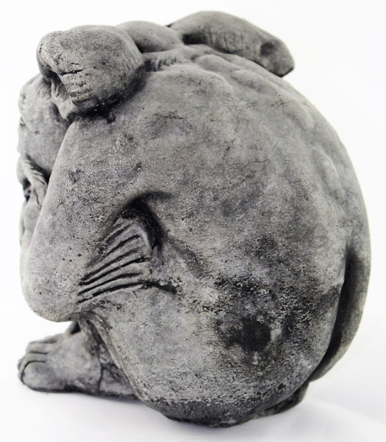 Igor Large Cement Gargoyle Concrete Gothic European Statue Etsy