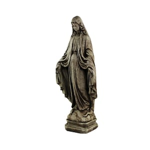 Madonna Ornamental Religious Concrete Garden Statue
