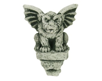 Hanging SM Gargoyle Wall Statue Cement Igor French Gargoyle Sculpture Garden Cast stone European Figure Garden Statue Art Decor