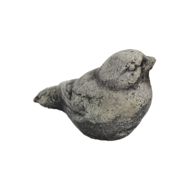 Finch Bird Ornaments Cement Bird Figure Cast Stone Garden statues Home and Garden Decorative Art